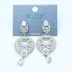 ikira_jewelry_earrings_silver_crown_shaped_diamond_tassel_earrings_silver_2