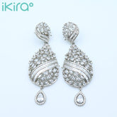 ikira_jewelry_earrings_silver_tear_shaped_diamond_stud_earrings_silver_1