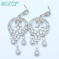 ikira_jewelry_earrings_sun_shaped_diamond_tassel_earrings_silver_1