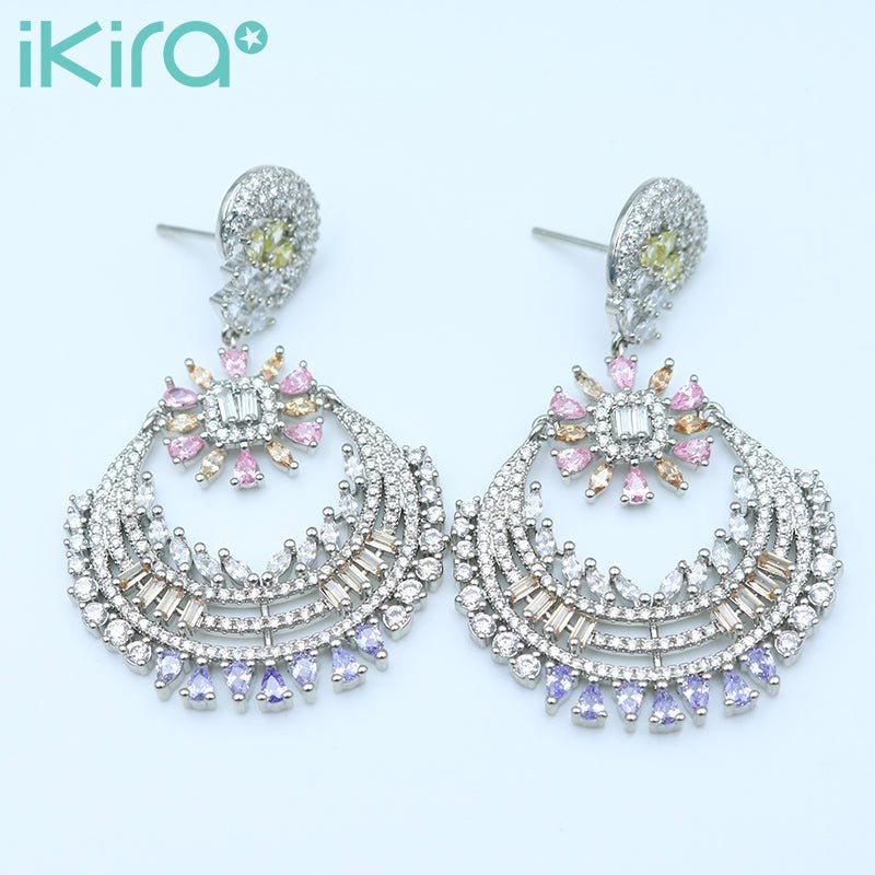 ikira_jewelry_earrings_yellow_clover_and_pink_floral_hoop_earrings_yellow_1