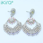 ikira_jewelry_earrings_yellow_clover_and_pink_floral_hoop_earrings_yellow_1