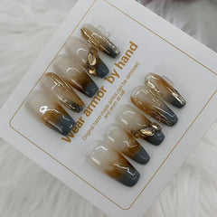 Forest Mist Nail Art