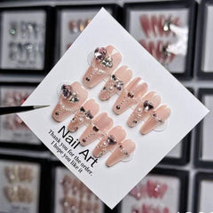 Love Diamond Nail Art