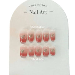 Milk Candy Crystal cat Eye Nail Art