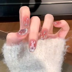 Rococo Rabbit Nail Art