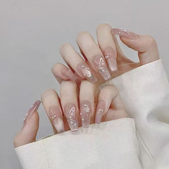 Alice Butterfly Nail Art