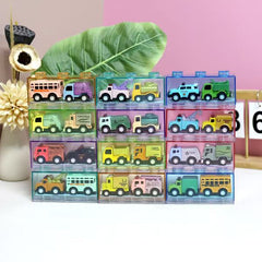 Alloy Pull-Back Vehicle(2pcs Medium)