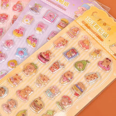 ملصقات كرتونية