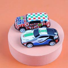 Sliding Graffiti Metal Car-2pcs