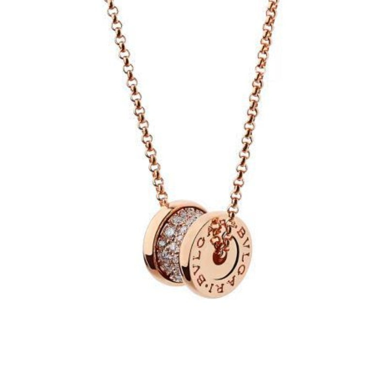 Fan shaped skirt necklace