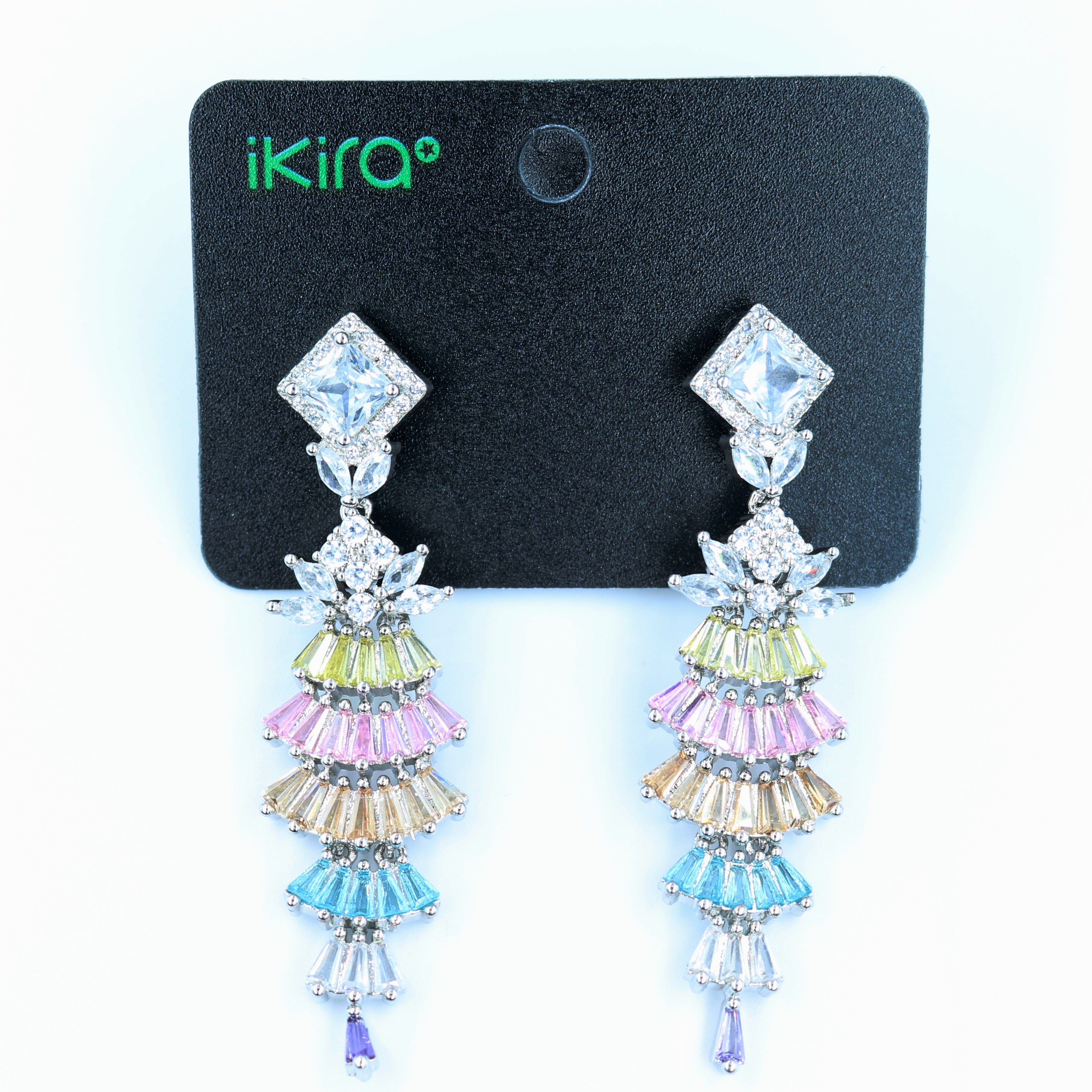 Aurora Petal Cascade Earrings