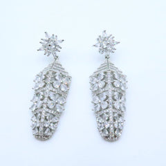 Crystal Pagoda Drop Earrings
