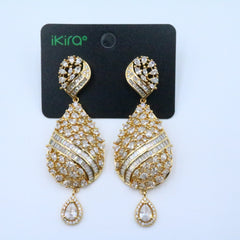 Teardrop Bloom Stud Earrings