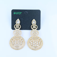 Regal Blossom Drop Earrings