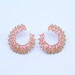 "Celestial Crescent" Earrings Series