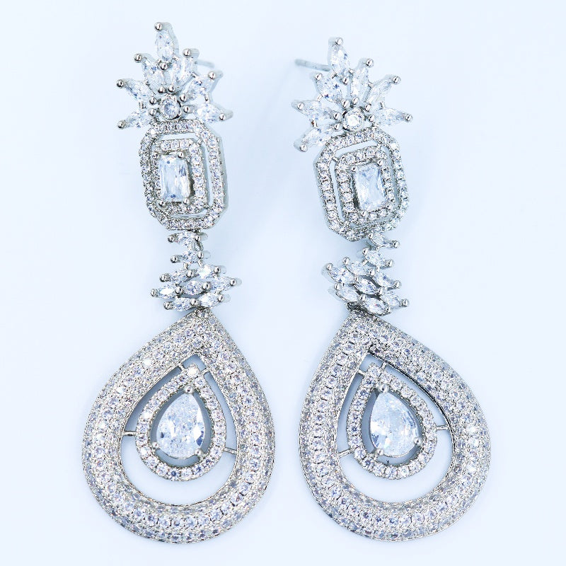 Petal Radiance Drops Earrings