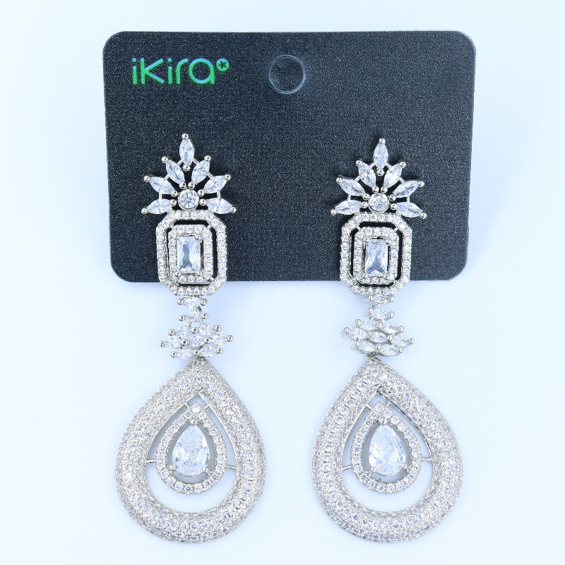 Petal Radiance Drops Earrings
