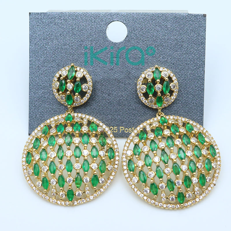 Royal Dome Drop Earrings