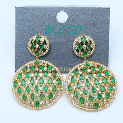 Royal Dome Drop Earrings