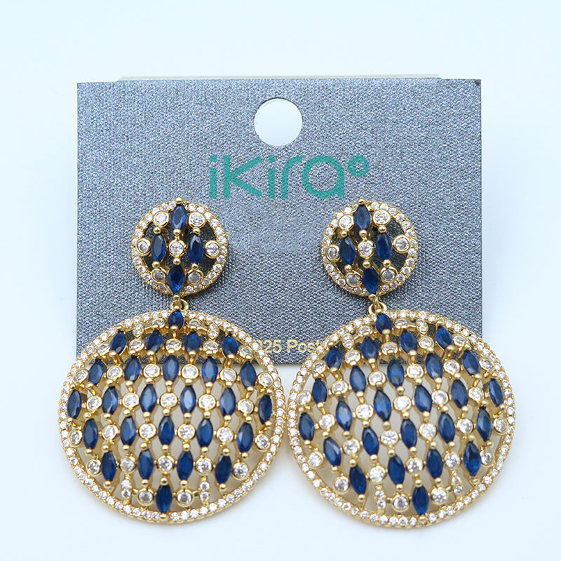 Royal Dome Drop Earrings