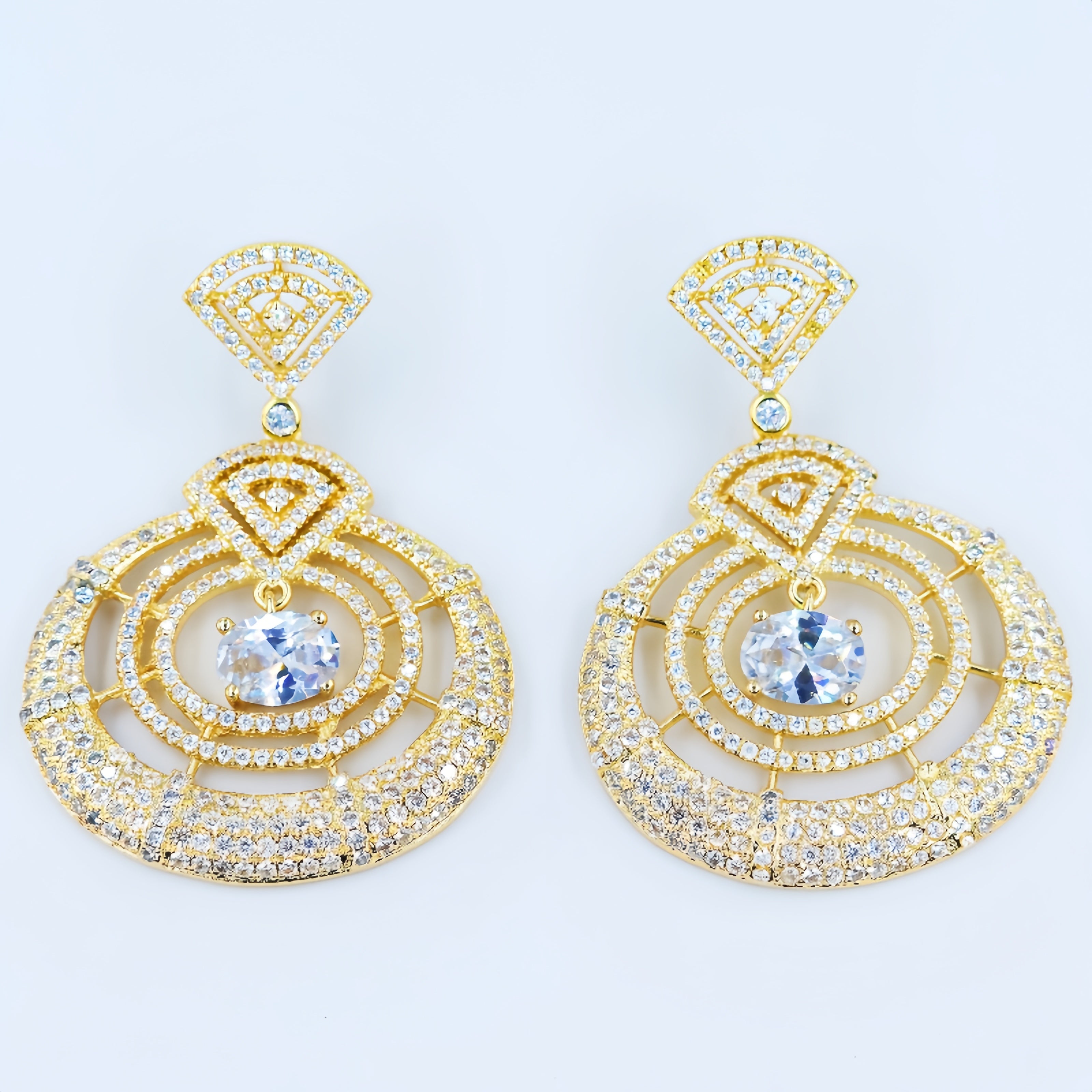 Starlight Halo Earrings