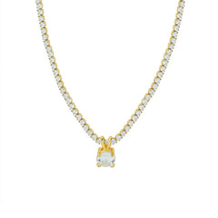 Timeless Sparkle Zircon Necklace