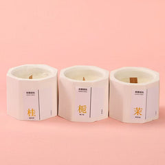 Aromatherapy candles
