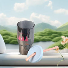 كوب زجاجي مطلي بالكهرباء (مناسب للسيارة)