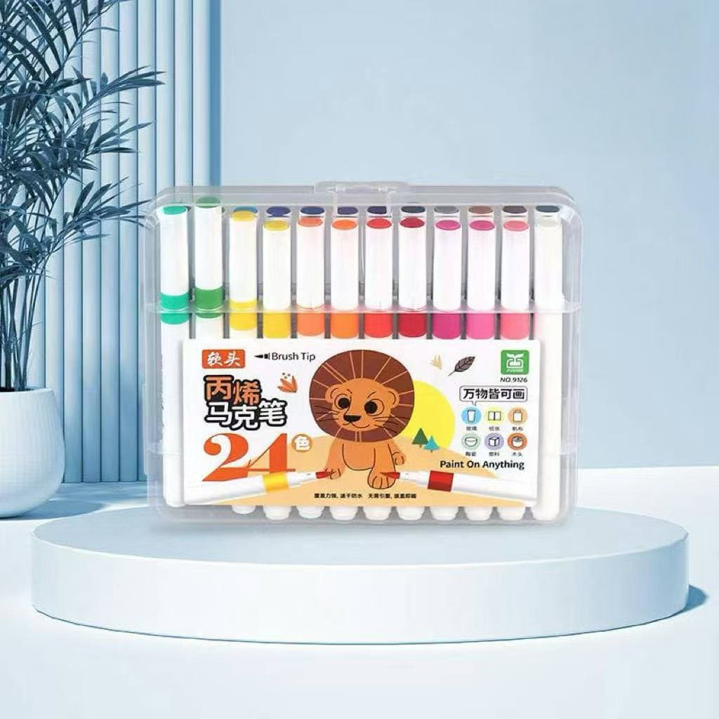 Acrylic Marker Pen with Brush Head