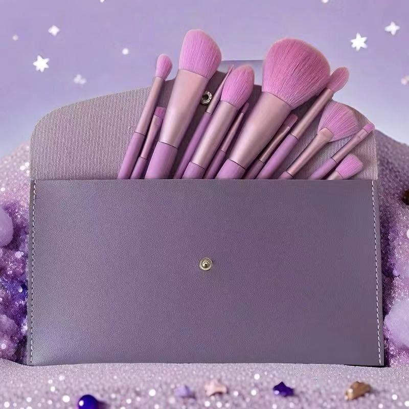 12-Piece Professional Makeup Brush Set
