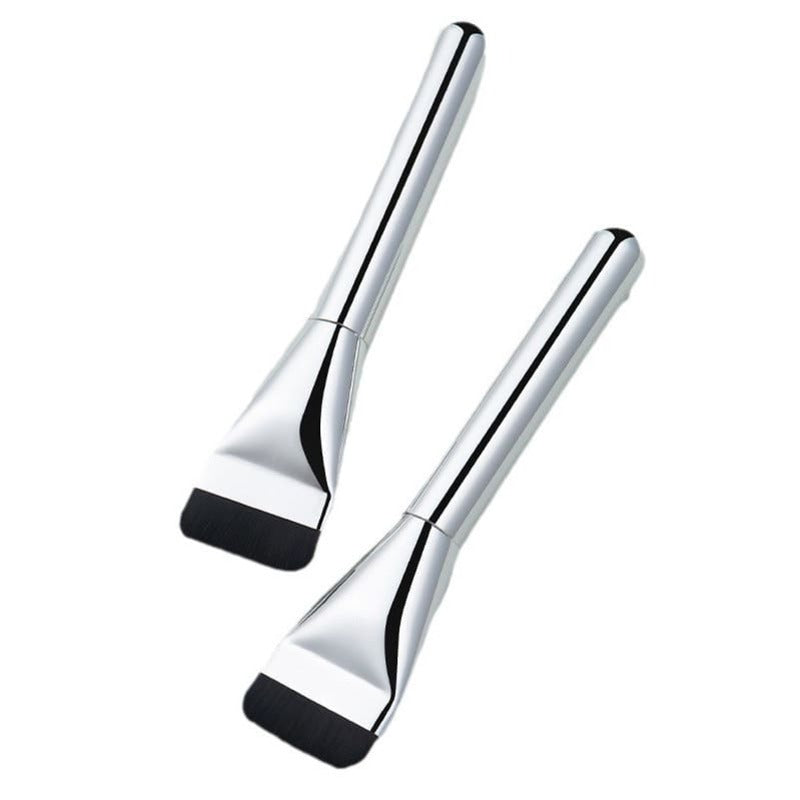 Straight foundation make-up brush
