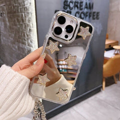 Mirror pentagram Apple phone case