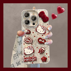 Cat Bow Apple Phone Case