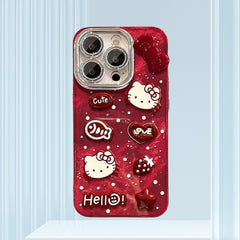 Cat Bow Apple Phone Case