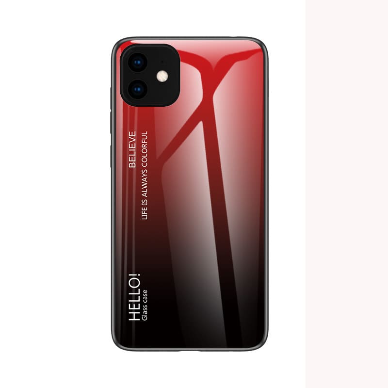 Samsung phone Gradient glass shell