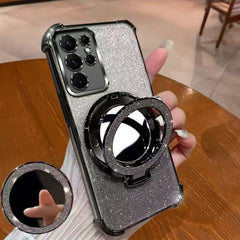 Samsung phone case makeup mirror holder
