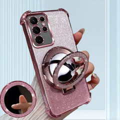 Samsung phone case makeup mirror holder