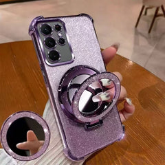Samsung phone case makeup mirror holder