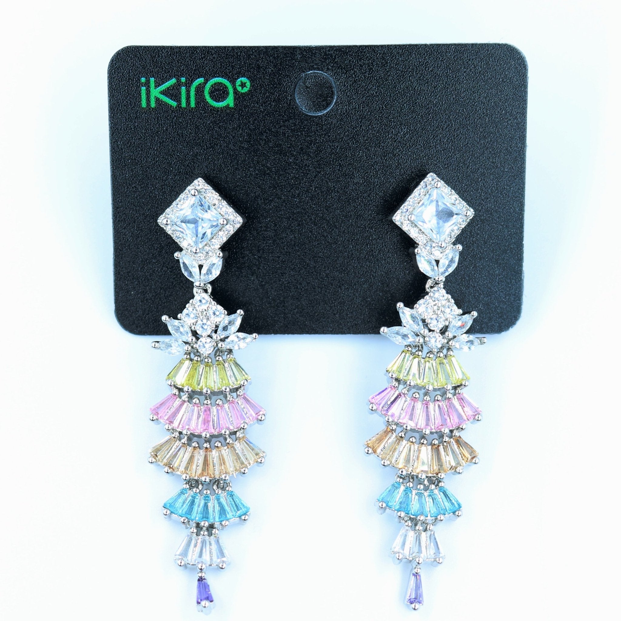 Aurora Petal Cascade Earrings