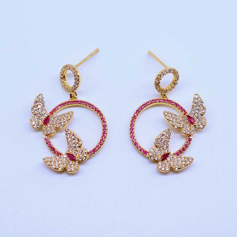 Butterfly  Dangle Earrings