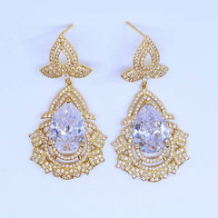 Radiant Teardrop Luxe Earrings