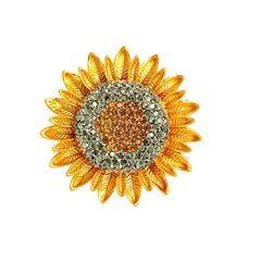 Sunflower Sparkle Brooch