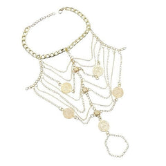 Vintage Tassel Metal Foot Chains