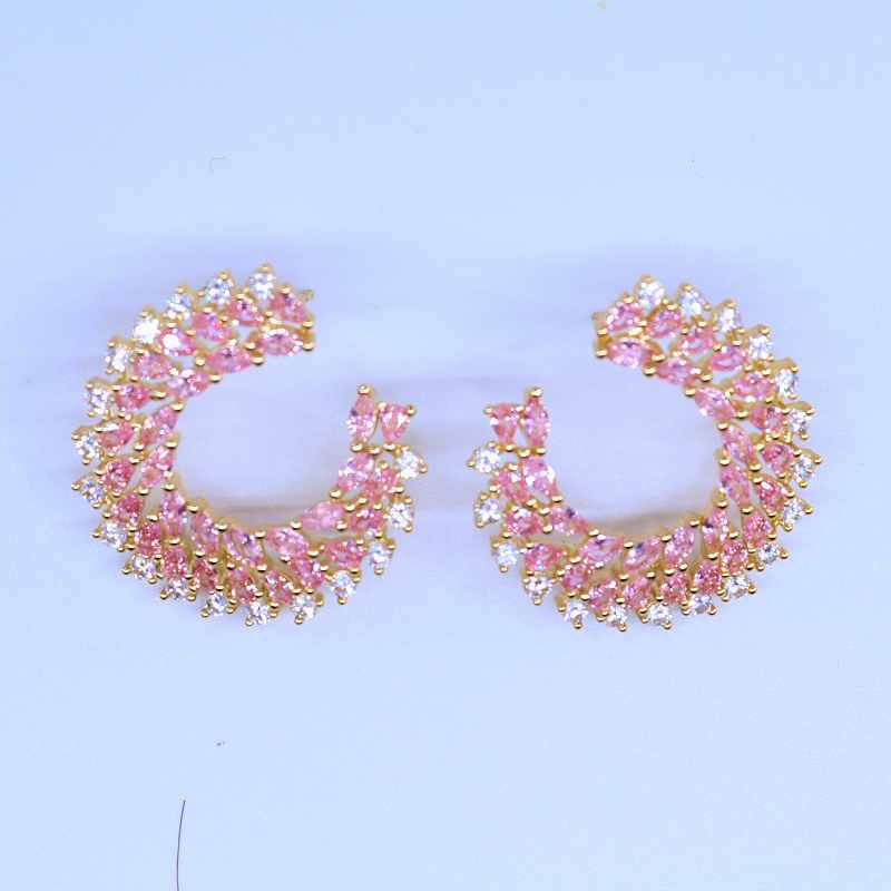 "Celestial Crescent" Earrings Series