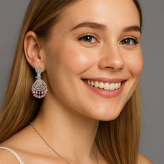 Crystal Cascade Earrings