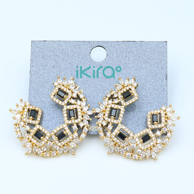 ikira_jewelry_earrings_black_and_gold_square_and_half_hoop_stud_earrings_black_2