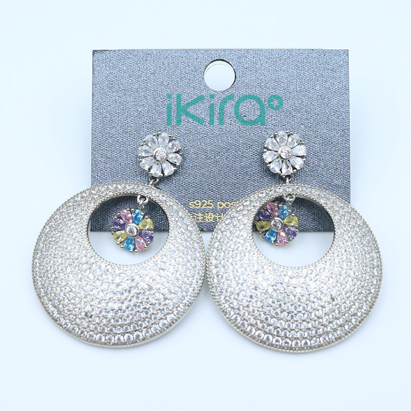 ikira_jewelry_earrings_colorful_disc_shaped_hoop_earrings_silver_2