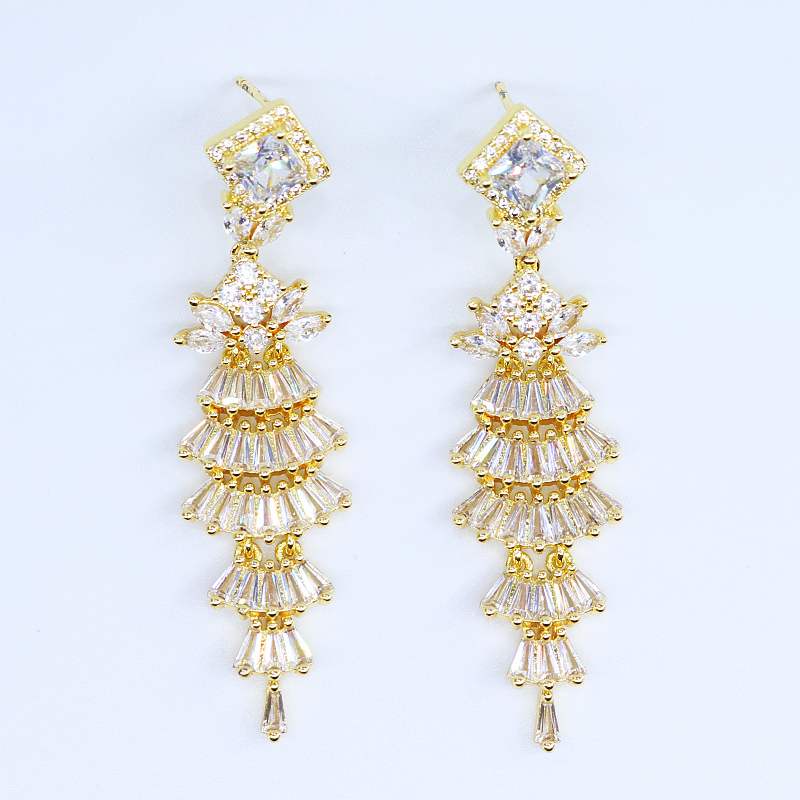 Aurora Petal Cascade Earrings
