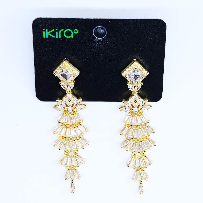 Aurora Petal Cascade Earrings