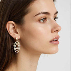 Starry Rainbow Drop Earrings